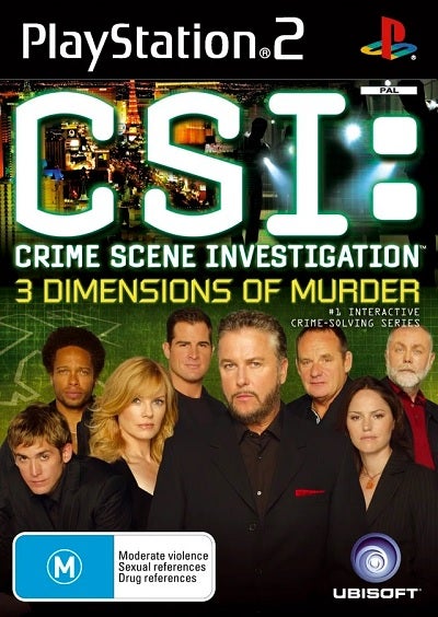 Ubisoft CSI 3 Dimensions Of Murder Refurbished PS2 Playstation 2 Game